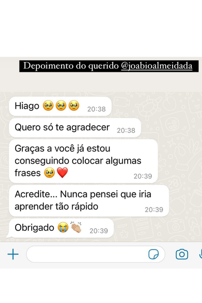 Depoimento de aluno 7